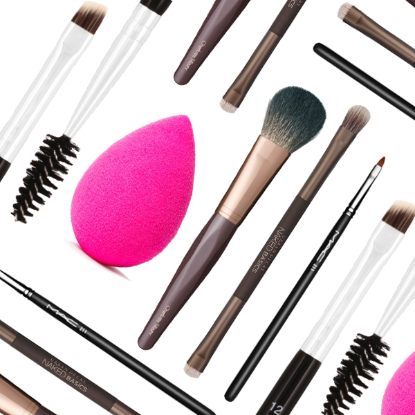 Wash your brushes and applicators